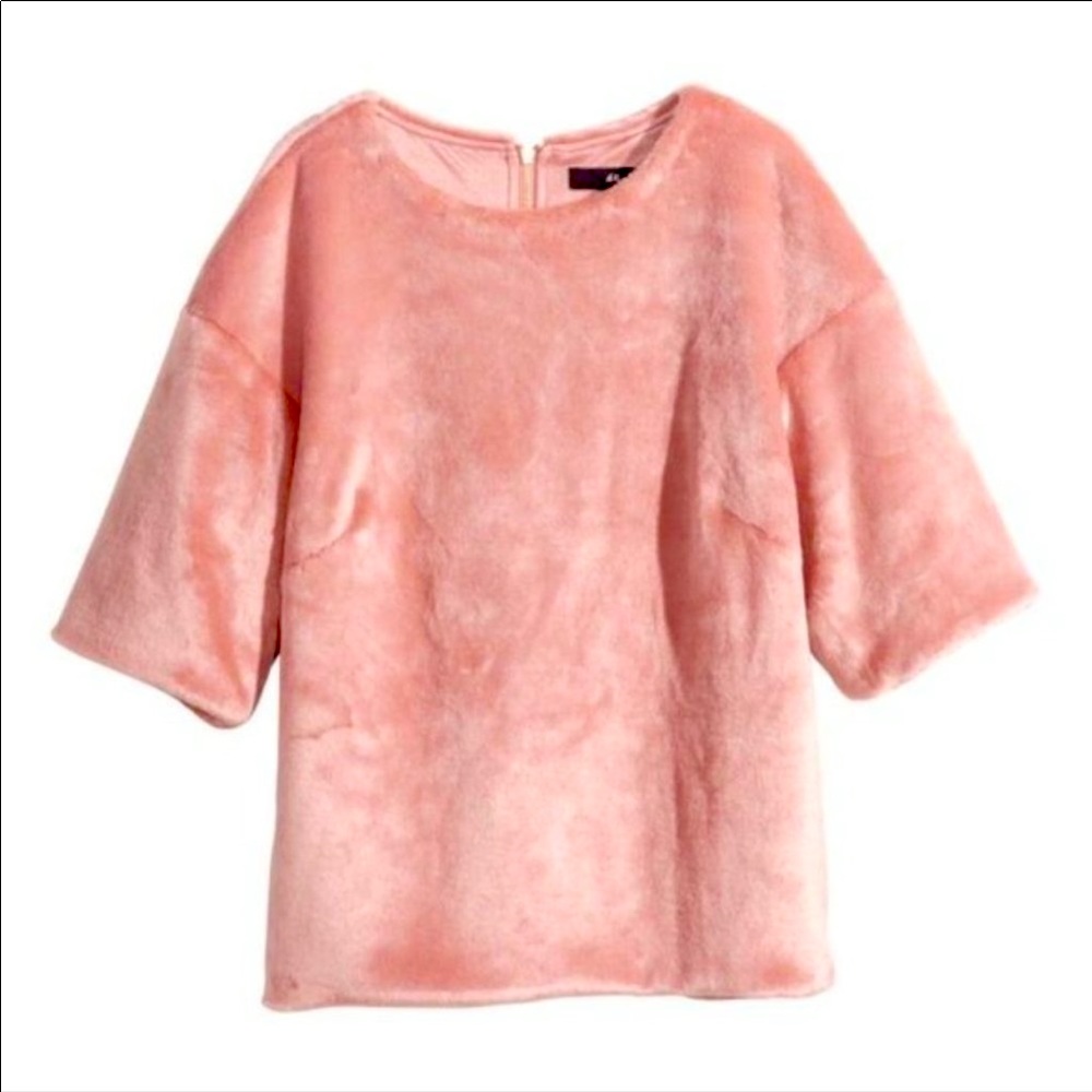 Pink fussy top H&M